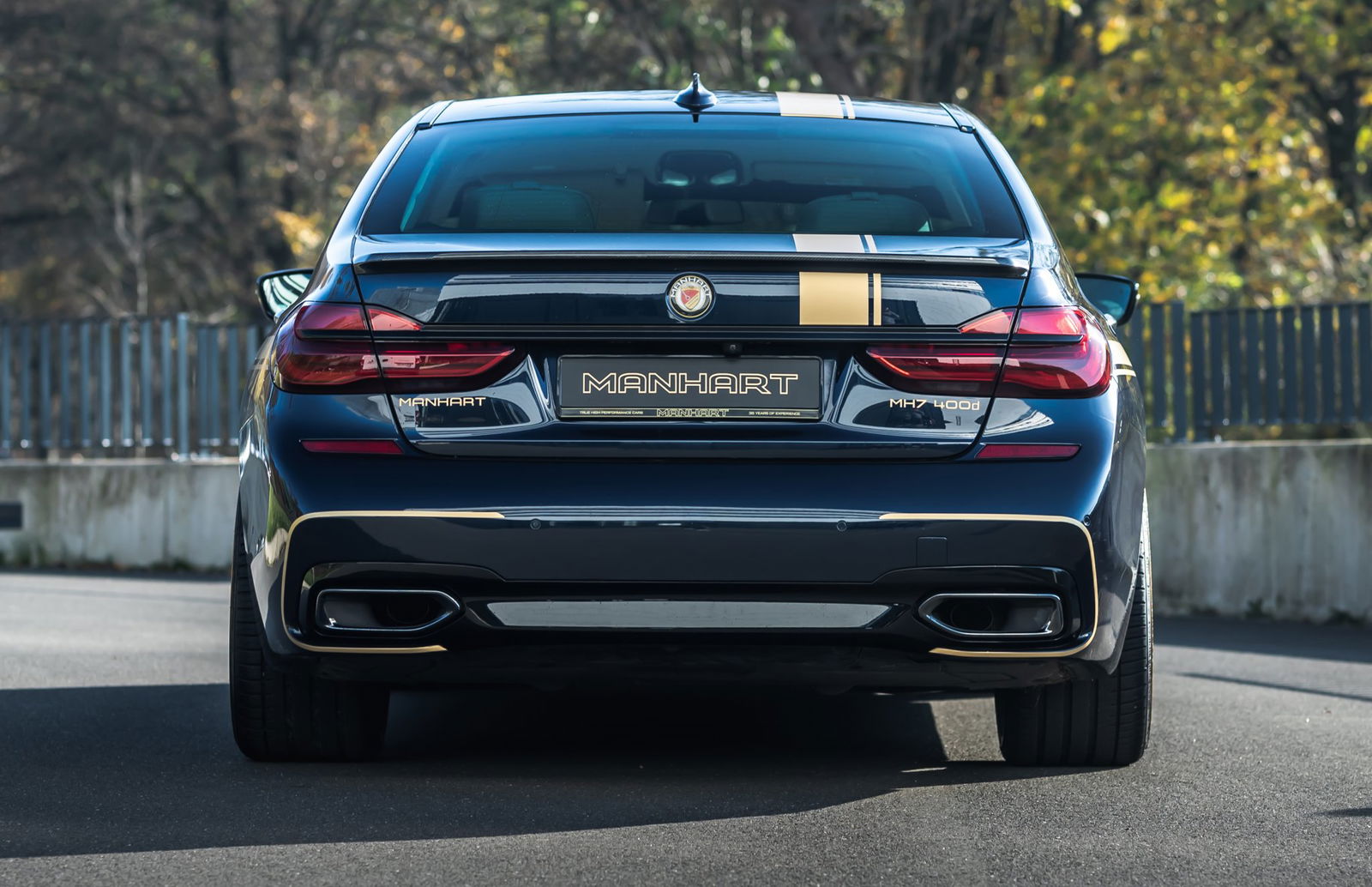 The Manhart MH7 400D Is A Diesel 7-Series With Gold Bits And Serious Clout