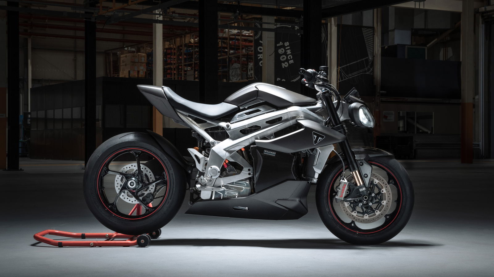 The Triumph TE-1 Is A 174bhp Electric Motorcycle With A Battery From Williams