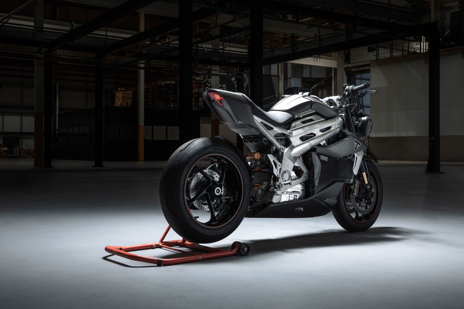 The Triumph TE-1 Is A 174bhp Electric Motorcycle With A Battery From Williams