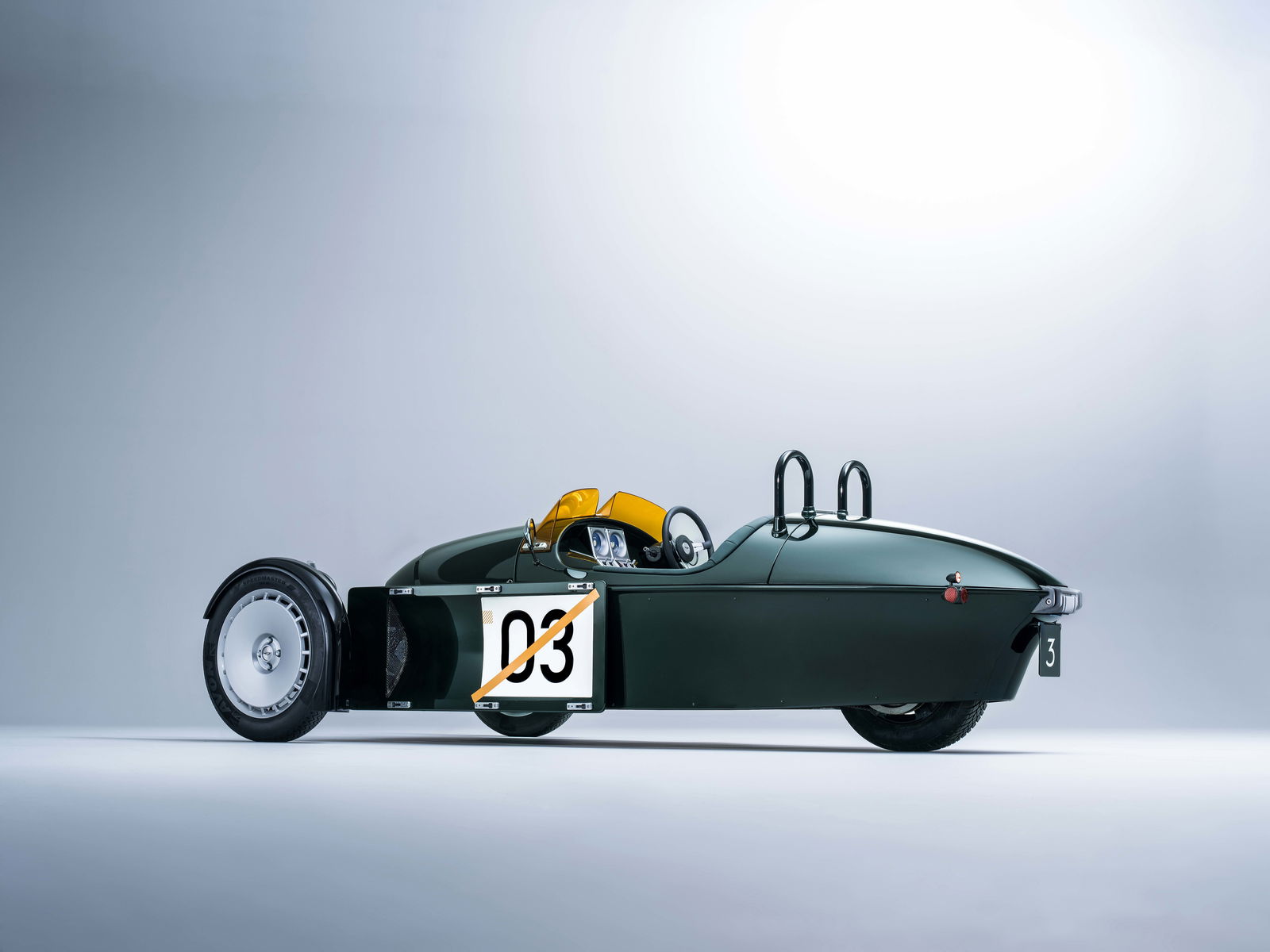 The Morgan Super 3 Is An All-New Three-Wheeler With A Ford Triple