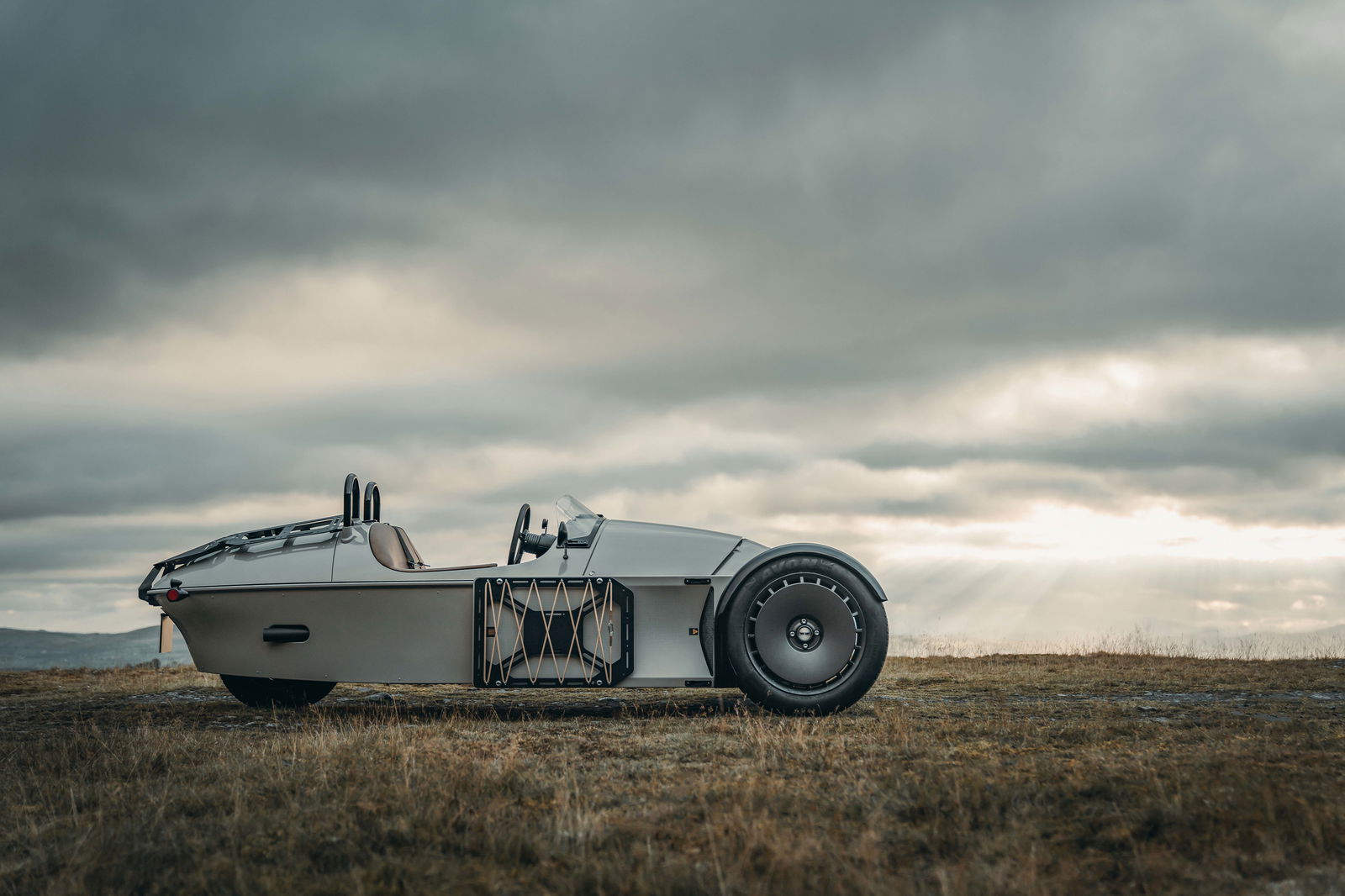 The Morgan Super 3 Is An All-New Three-Wheeler With A Ford Triple