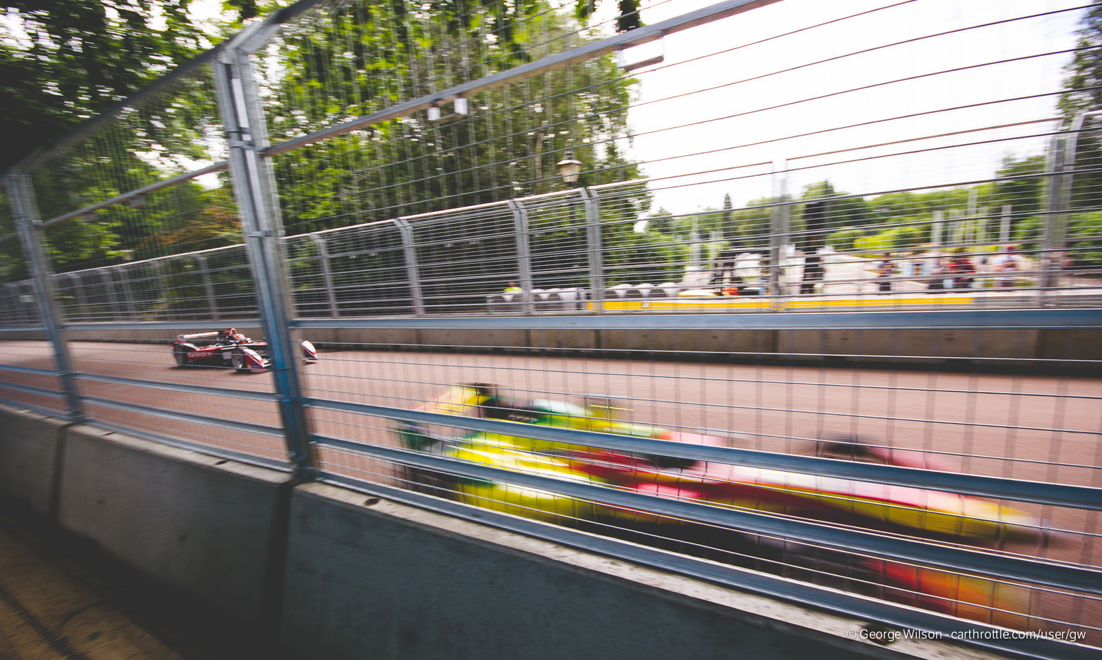 The cars are faster than they look on video, especially in qualifying trim