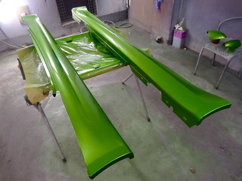 GREEN with envy… What happens when you cross a V8 with a 1 Series...?
