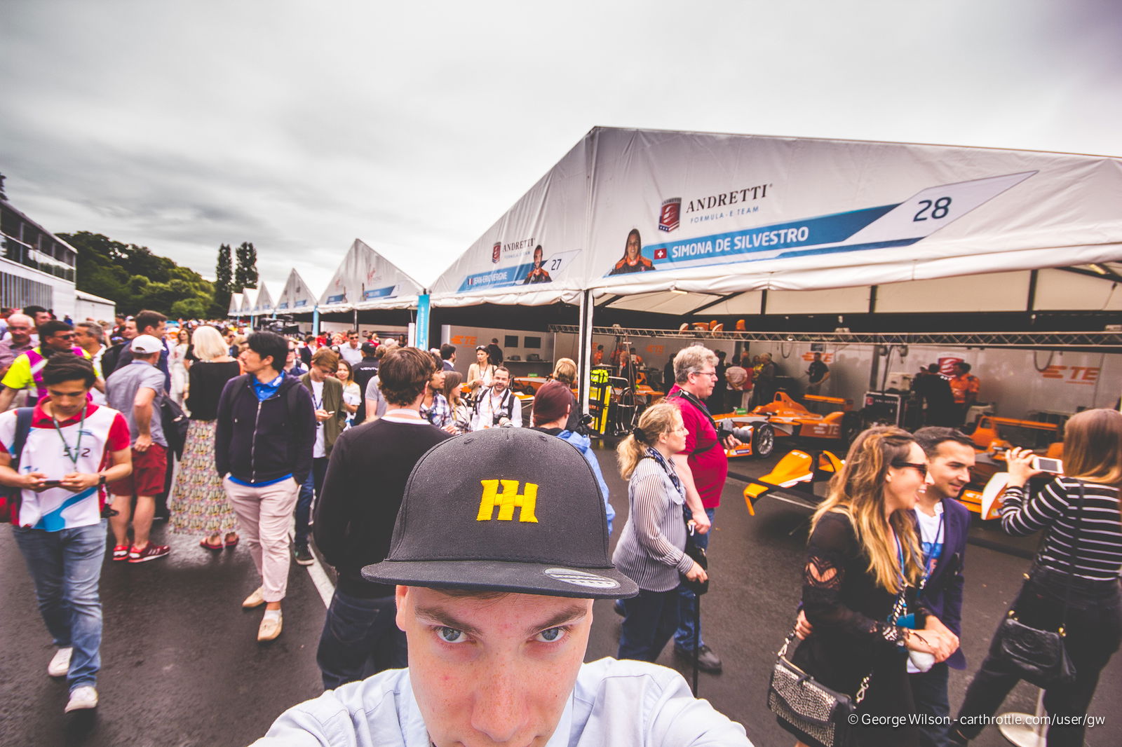 Pit Lane selfie. Representing CT!