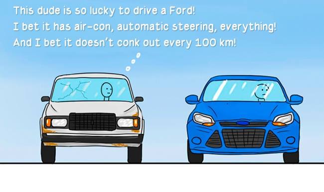 It Doesn't Matter What You Drive (If You Drive At All)
