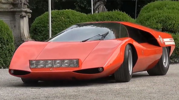 #carsyouveneverheardof
The 1969 Fiat Abarth Pininfarina 2000 Scorpione Concept.