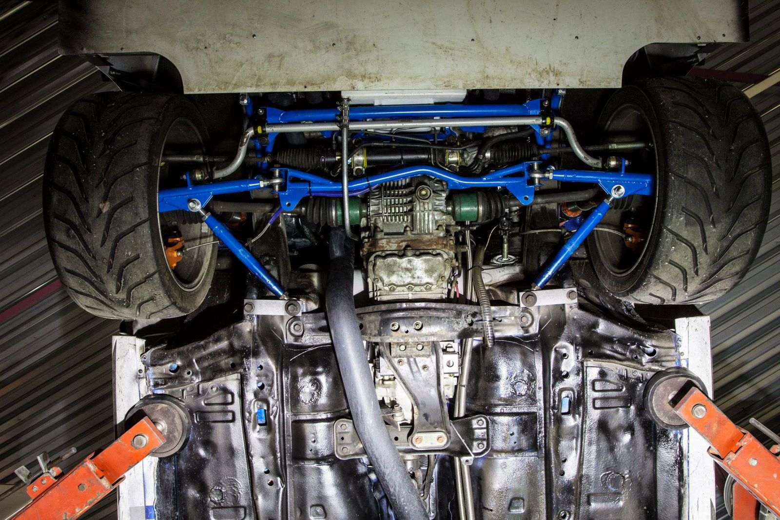 Bottom of my 700hp Impreza Time Attack Car