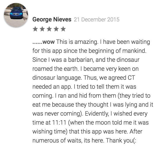 These 15 CT app reviews are pure gold!