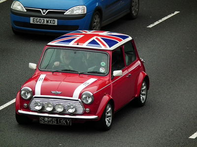 Engine size: 848 cm^3 - 1275 cm^3. About: one of the most iconic British cars. Small, Fun, Cool!