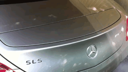 GIF: 11 coolest Car's Active spoiler in action (retracting and deploying)