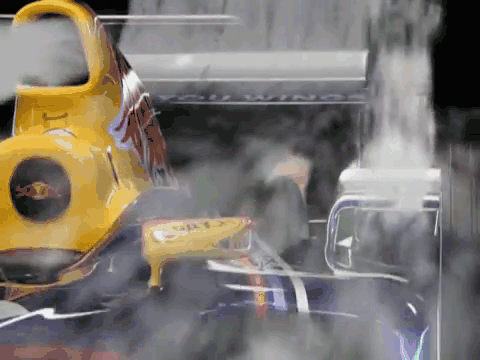 13 GIFs that shows just how beautiful the aerodynamic in Formula One car is and how they work :