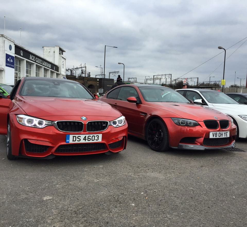 ACE CAFE MEET LONDON OVER 100 ///M CARS