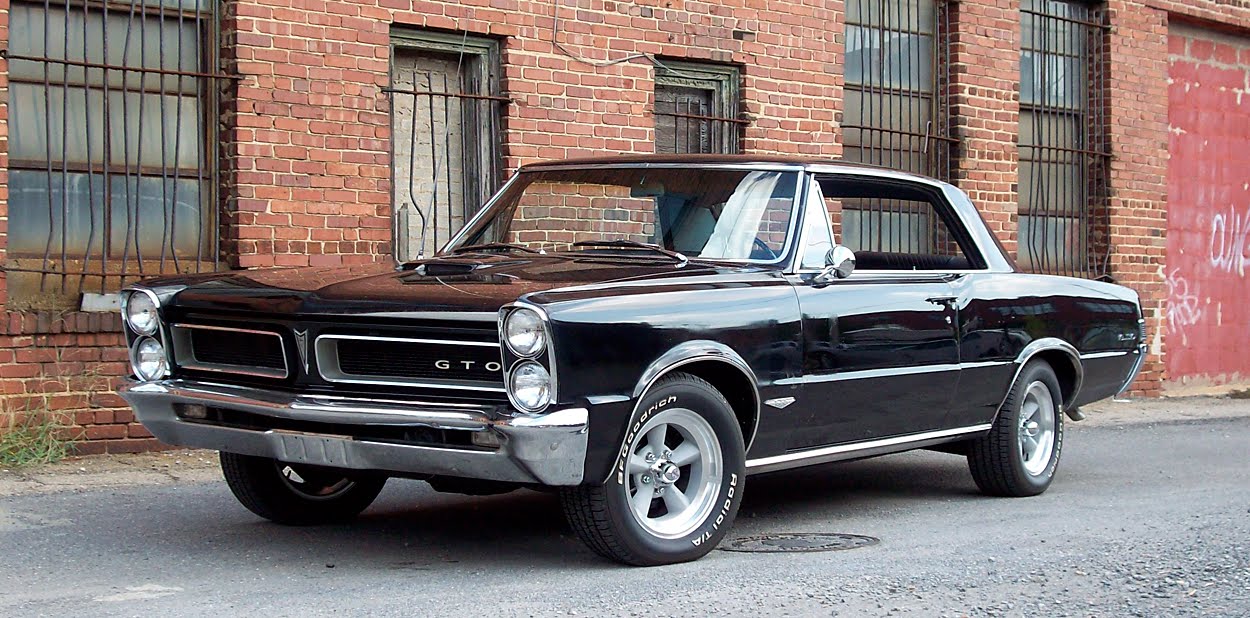 The 1st-generation Pontiac GTO, the car that made John DeLorean a star with General Motors.