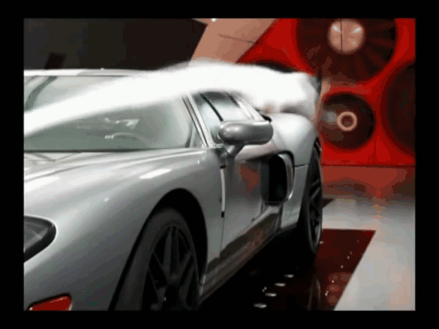 11 GIFs that shows how car aerodynamics work : (wind tunnel testing)