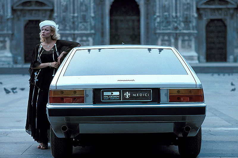 The Maserati Medici Concepts by Giorgetto Giugiaro