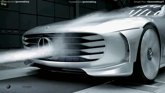 11 GIFs that shows how car aerodynamics work : (wind tunnel testing)