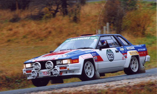 Another RWD JDM car on the Group B stage