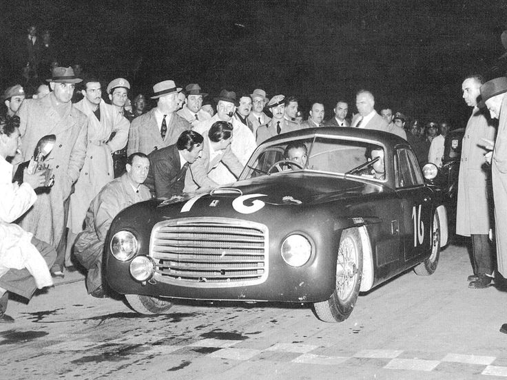 Ferrari 166 S at Mille Miglia 1948