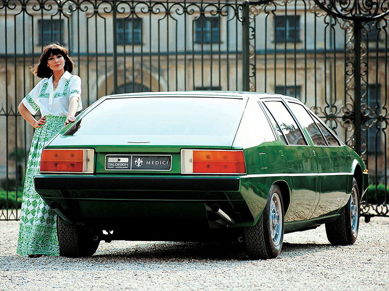 The Maserati Medici Concepts by Giorgetto Giugiaro