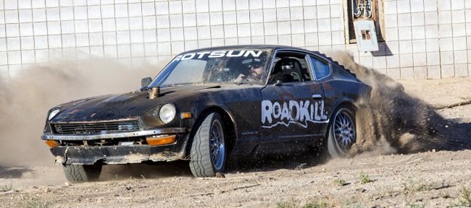 No driver aids for THIS bad boy, the Rotsun