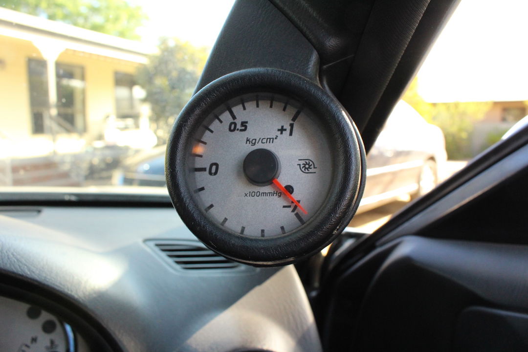 The boost gauge on the turbo JDM S15 won't be found from factory on the AUDM S15