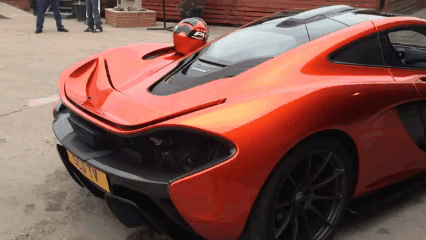 GIF: 11 coolest Car's Active spoiler in action (retracting and deploying)