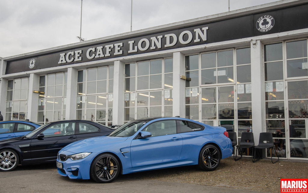ACE CAFE MEET LONDON OVER 100 ///M CARS