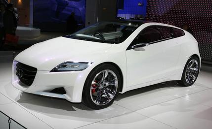 The CR-Z concept car, which shared many traits with the production model.
