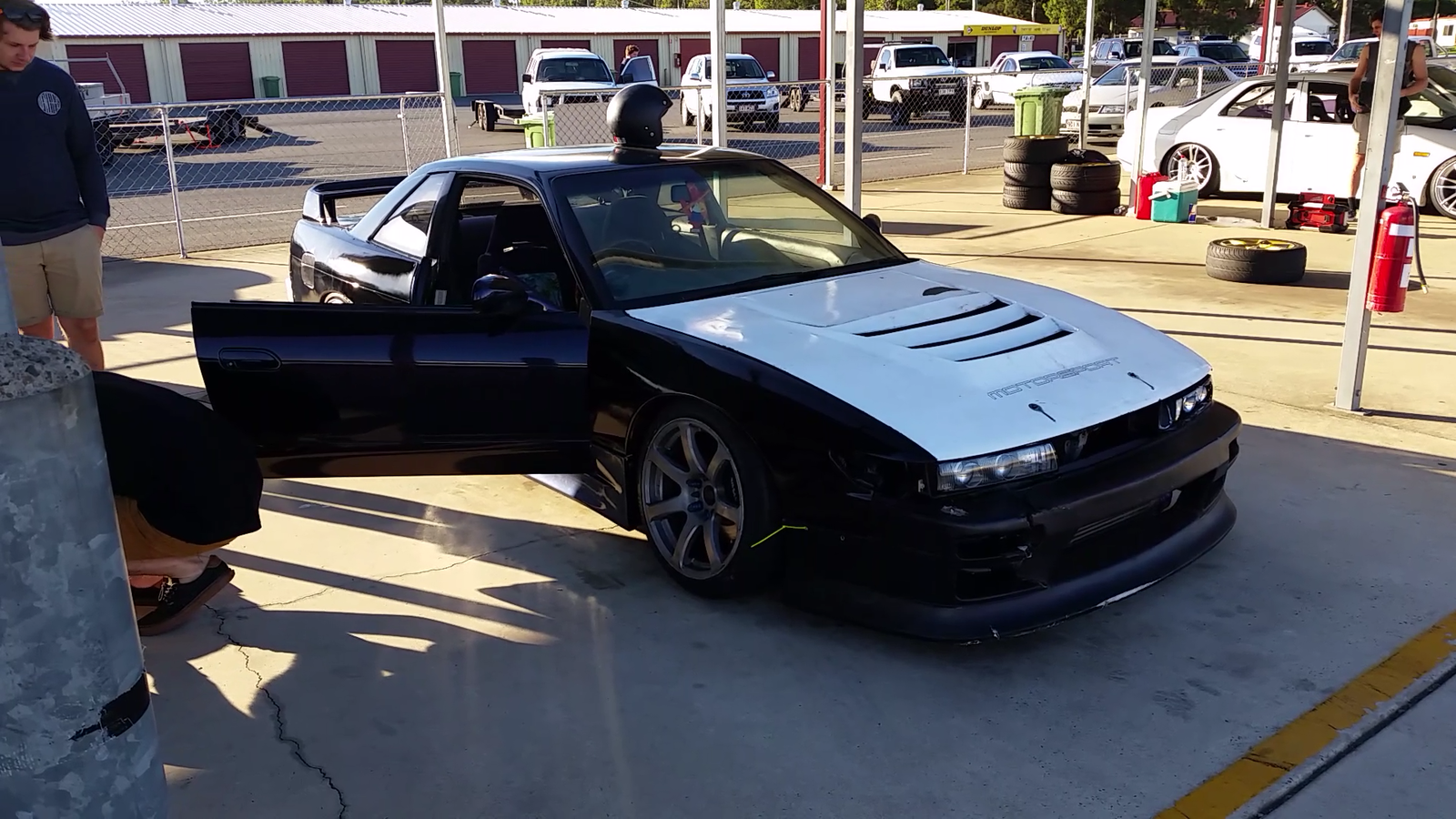 Morning sesh drift event.