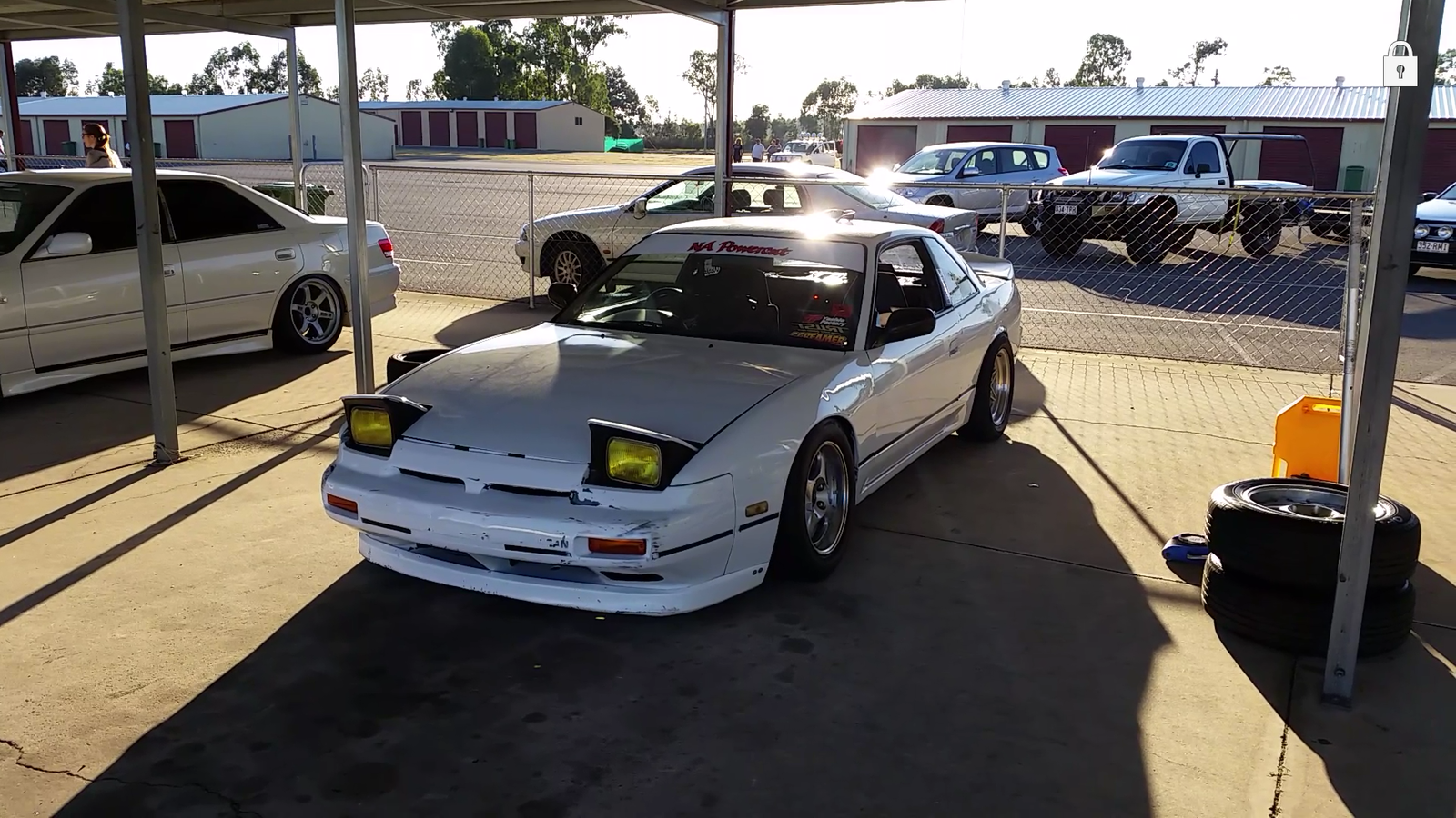 Morning sesh drift event.