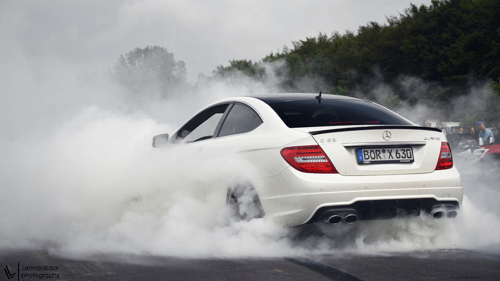 The Mercedes C63 AMG W204 is a good example of a foreign muscle car.