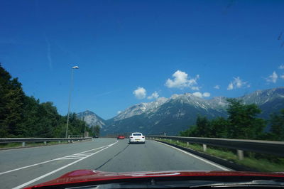 In Austria Heading For Innsbruck