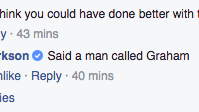 Jeremy Clarkson just did a Q&A session on Facebook - here are some of his best answers!