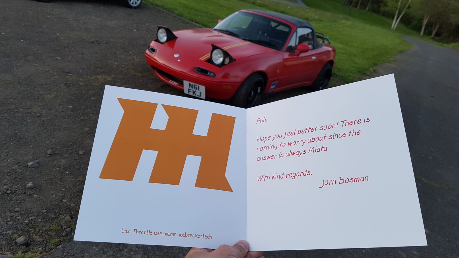 I opened my mailbox, but what was inside will surprise you!