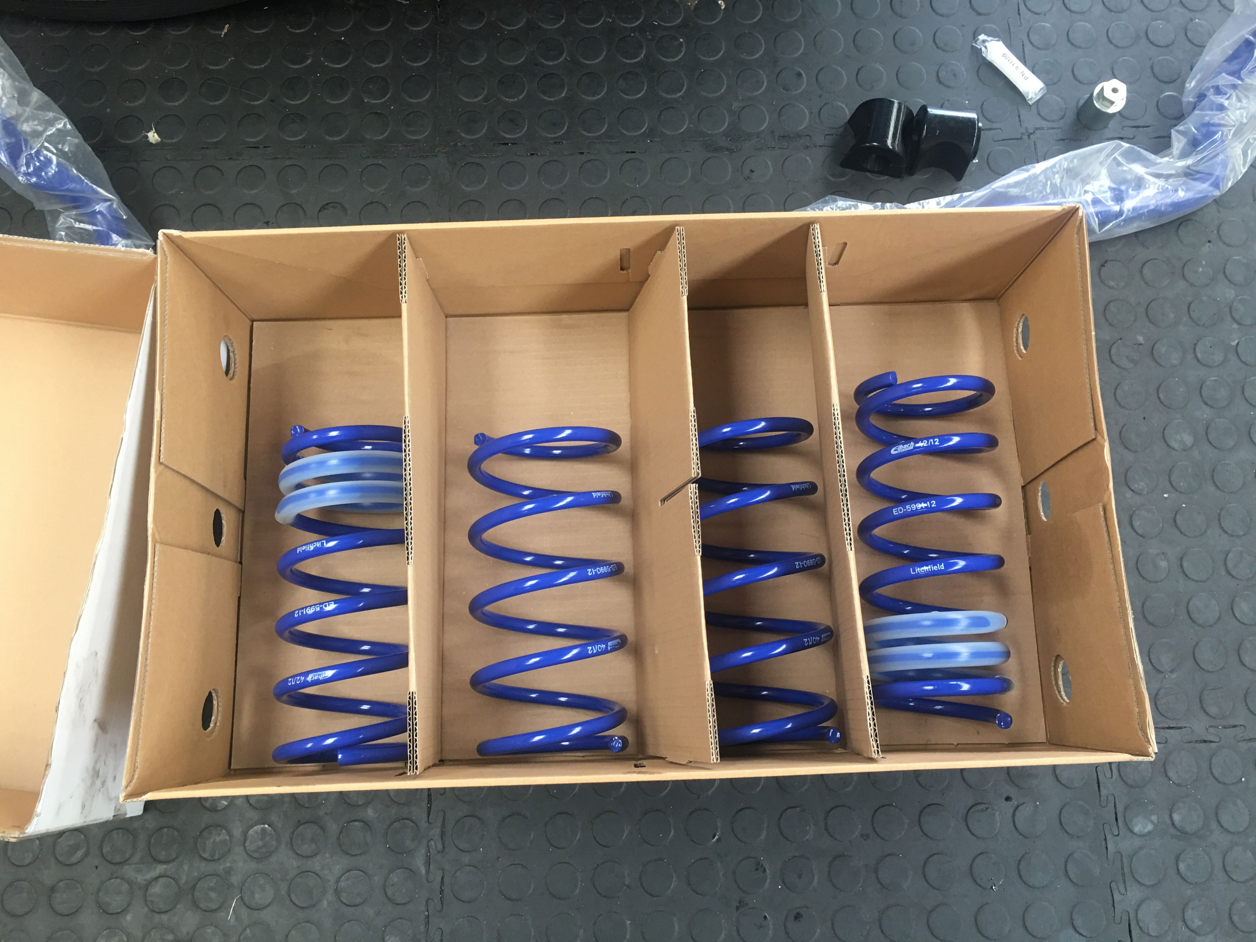 Currently at tuning company Litchfield Imports with the goal of improving the BRZ's handling characteristics.