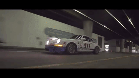 Seven GIFs with Magnus Walker's Urban Outlaw Porsche
