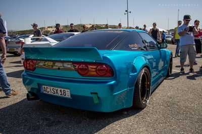 Going deep - Two Rocket Bunny 200SX at Japfest