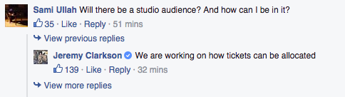 Jeremy Clarkson just did a Q&A session on Facebook - here are some of his best answers!