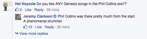 Jeremy Clarkson just did a Q&A session on Facebook - here are some of his best answers!