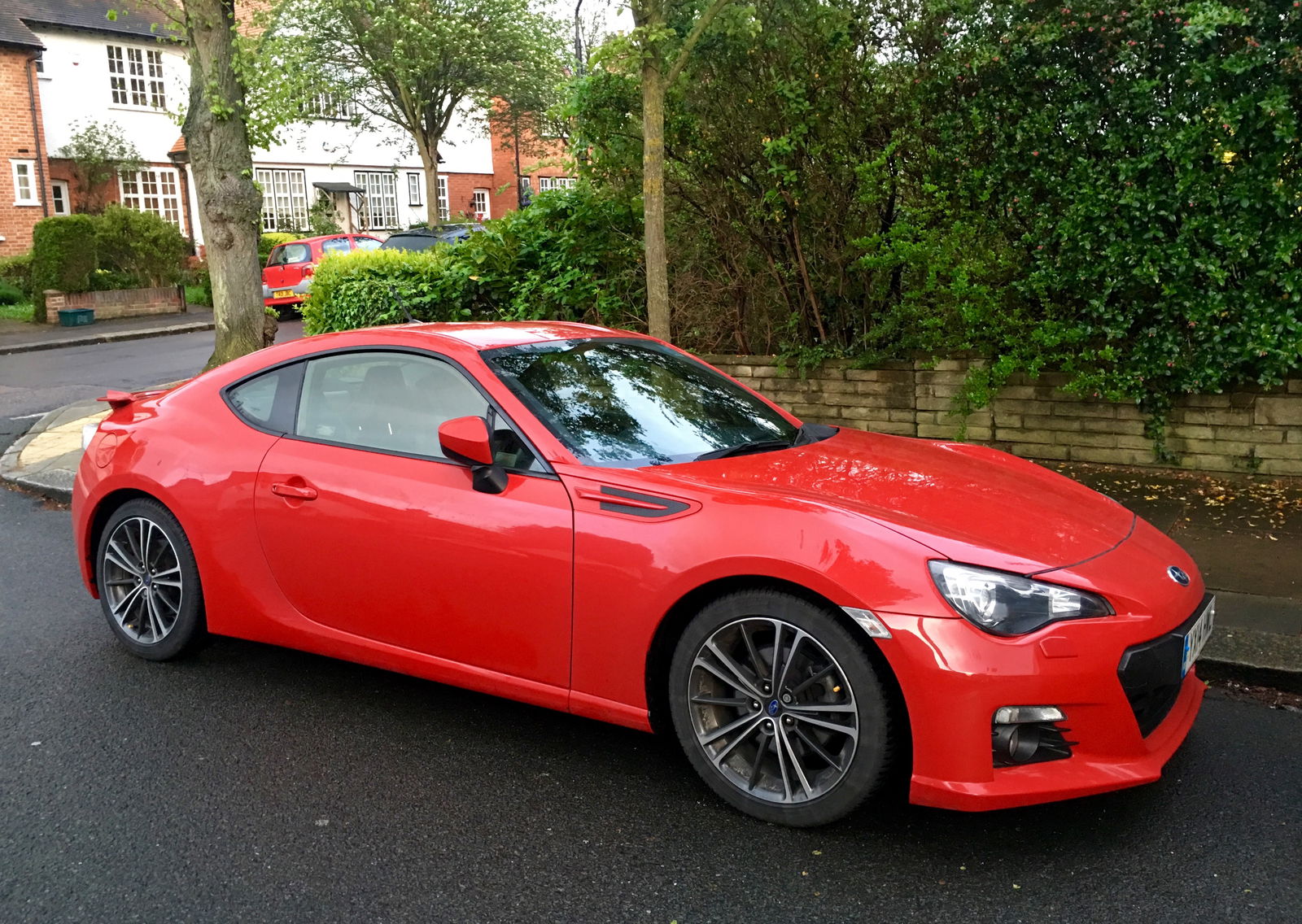 Currently at tuning company Litchfield Imports with the goal of improving the BRZ's handling characteristics.