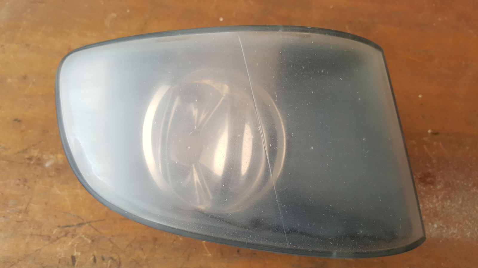 Fog light after sanding