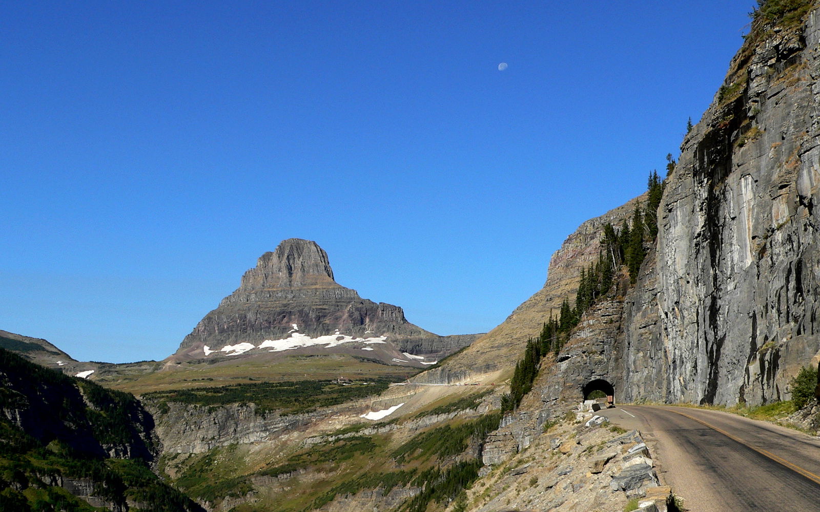 The Going-to-the-Sun Road, mad famous by The Shining, is one of the waypoints on this summer's rally