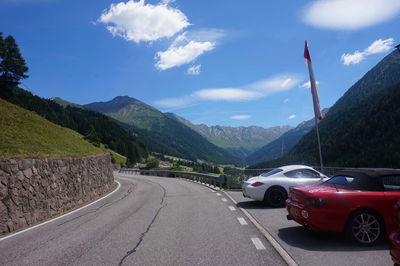 Looking Back Up The Road