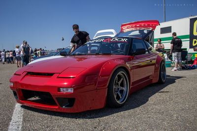 Going deep - Two Rocket Bunny 200SX at Japfest