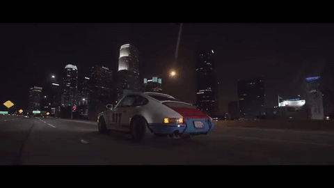 Seven GIFs with Magnus Walker's Urban Outlaw Porsche