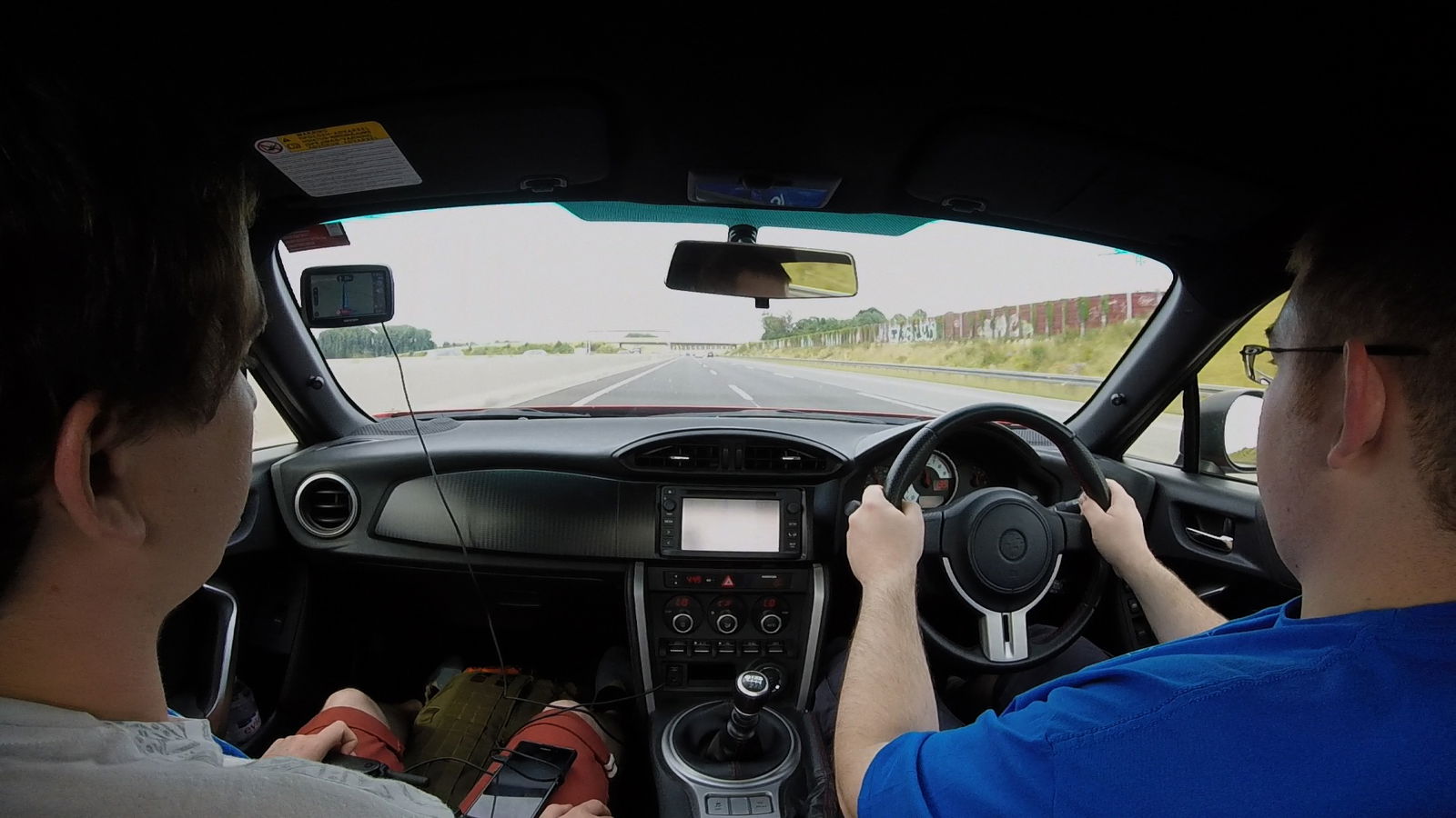 On The Autobahn At Over 130mph