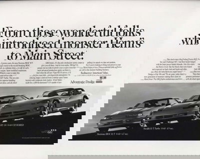 Chrysler has a history of being unhinged, featuring the 426 Hemi engine, rule-bending race cars (with certain giant wings), and the Viper. This makes Chrysler the 