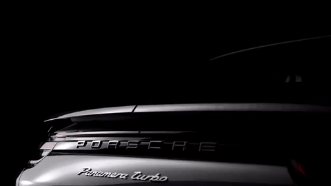 And the Trophy for the Most Badass Wing of 2016 Goes to the New Porsche Panamera Turbo!