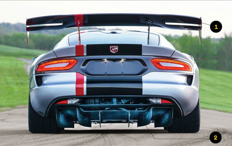 1: A wing so large you could fit Golden Corral's all-you-can-eat buffet on it. 2: A diffuser so sharp it was put in a separate drawer for nobody to touch.