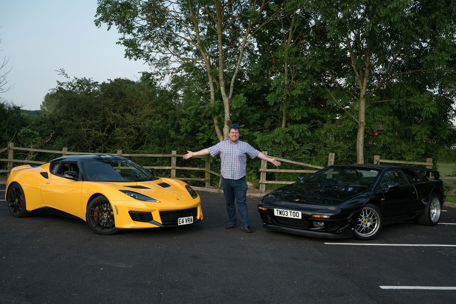 A fantastic pair of cars makes a pretty good day for a car fan!